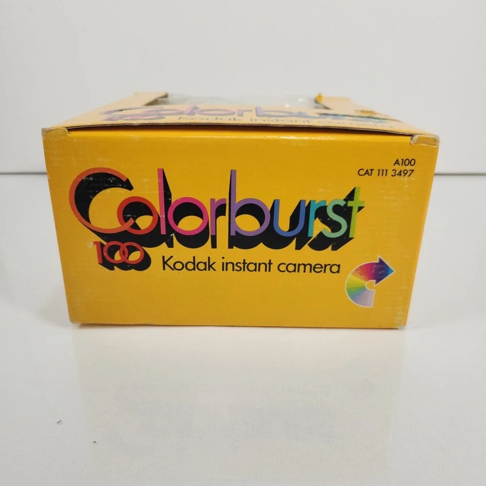 Vintage 1978‎ Kodak Colorburst 100 Instant Camera w/ Box and Manual